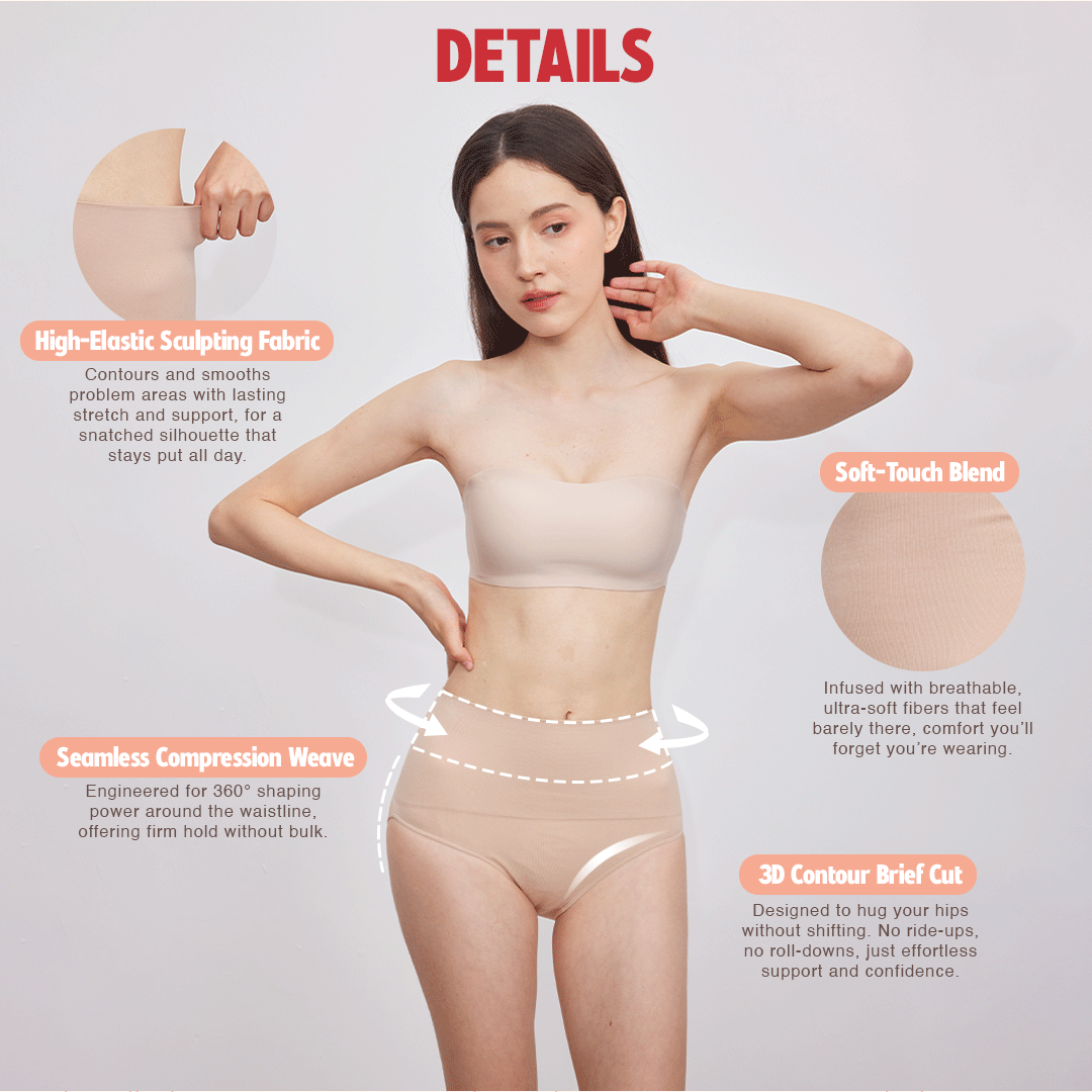 Mid-Waisted Brief (Shape Everyday)